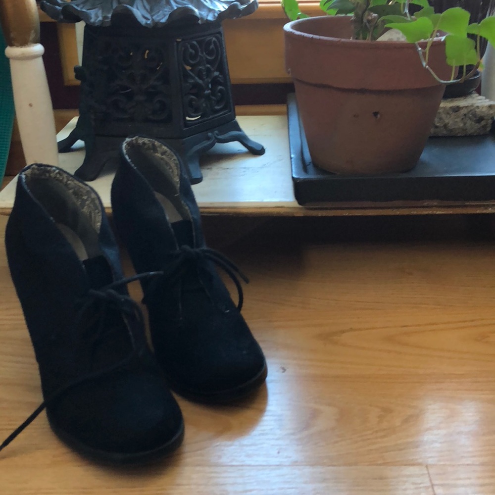 Black booties